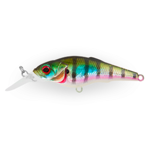 Воблер  Плавающий  6 см 6.6 гр  Загл. 1,5м -2,8м тройники VMC 630V