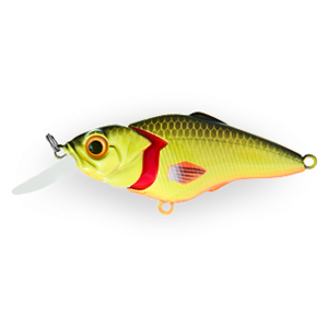 Воблер  Плавающий  составной  5 см 6.1 гр  Загл. 0,1м -0,3м SM63F