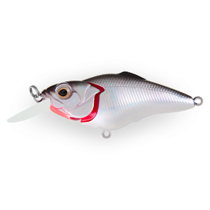 Воблер  Плавающий  составной  6 см 9.7 гр  Загл. 0,2м -0,5м A010