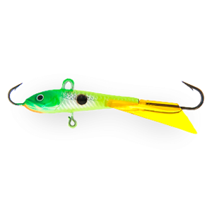 Балансир Strike Pro Strike Ice 50  5см. 23гр. с желтым хвостом A133E