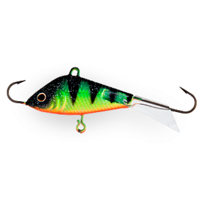 Балансир Strike Pro Ice Baby 40  4,0см. 21,7гр. с прозрачным хвостом A09