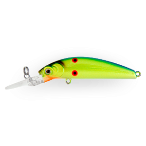 Воблер  Плавающий    5.5 см 4 гр  Загл. 0,7м - 1,5м A121F