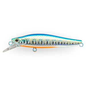 Воблер Strike Pro IB Minnow JET 75 тонущий 7,5 см 9,0 гр Загл. до 2,5м A150-713