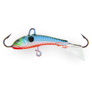 Балансир Strike Pro Dolphin Ice 30  3см. 7.5гр. с прозрачным хвостом A05