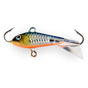 Балансир Strike Pro Ice Baby 24 2,4см. 5,5гр. с прозрачным хвостом 626E