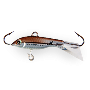 Балансир Strike Pro Ice Baby 25 2,5см. 4гр. с прозрачным хвостом 531E