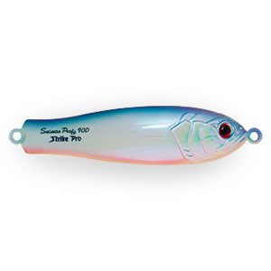 Блесна Strike Pro Salmon Profy 90CD шумовая незацепляйка двойник 22гр. 9см R114OB