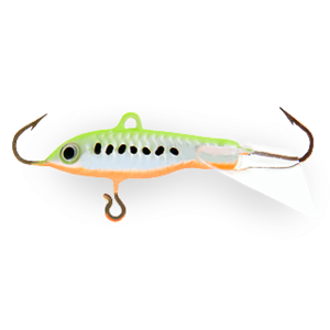 Балансир Strike Pro Ice Baby 25  2,5см. 4гр. с прозрачным хвостом 513E