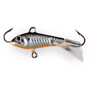 Балансир Strike Pro Ice Baby 24 2,4см. 5,5гр. с прозрачным хвостом A70E