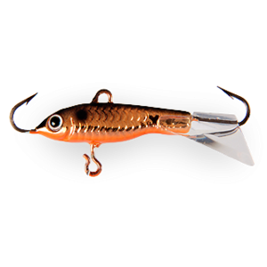 Балансир Strike Pro Ice Baby 25 2,5см. 4гр. с прозрачным хвостом 613E