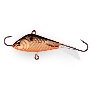 Балансир Strike Pro Ice Baby 40  4,0см. 21,7гр. с прозрачным хвостом 613E