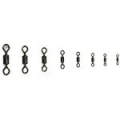 Вертлюги Colmic Rolling Swivels Black № 16 / 22кг /12шт (GM100116)