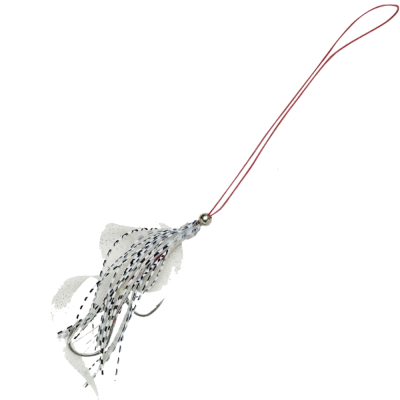 Приманка Savage Gear Cuttle Eye Skirt цв. White Glow #L 2pcs 69742