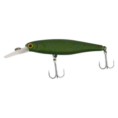 Воблер Jackall Squirrel 61SP Silent цв. Matt Glitter Olive