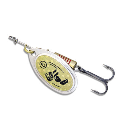 Блесна LAV-MD Spinner Universal (№0, 2 g) / Nickel Yellow Foil / Art. 5110320
