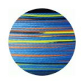Шнур Owner Kizuna EX X8 Broad PE Multi Color 150м 0,12мм 6,0кг