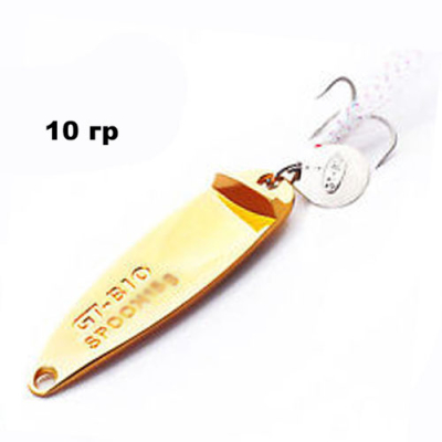 Блесна GT-BIO Japanese Clogs II 10гр., золото GT-32T