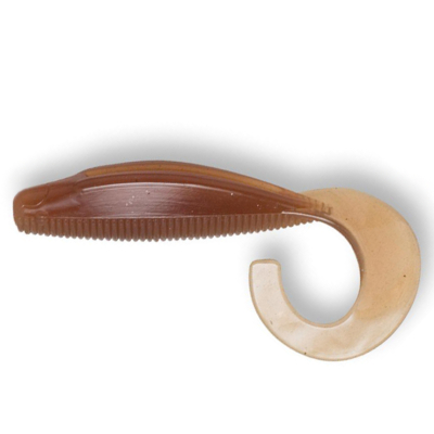 Силиконовая приманка Z-man Streakz Curly Tailz 4" цв. Motor Oil