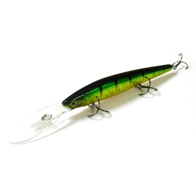 Воблер Lucky Craft Staysee 120SP цв. Aurora Green Perch
