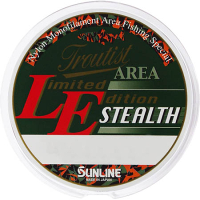 Леска монофильная Sunline Troutist Area LE Stealth 100m #0.5 (0.117mm)
