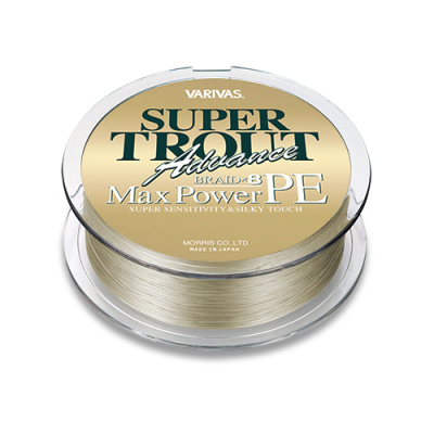 Шнур плетеный Varivas Super Trout Advance MAX PE 150m - 0.165mm