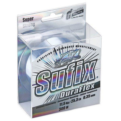Леска Sufix Duraflex x10 Clear 100м 0.28мм