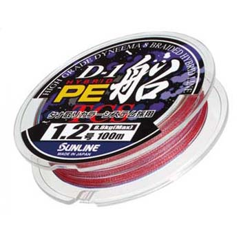 Шнур плетеный Sunline D-1 Hybrid PE fune 150m #1.2