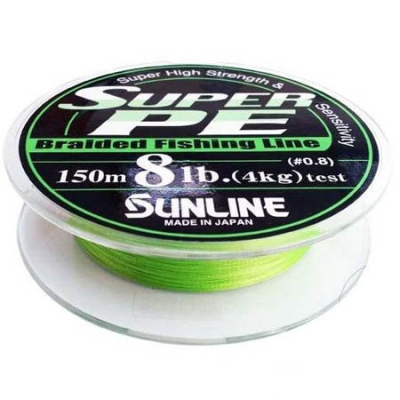Шнур плетеный Sunline Super PE 150m - #6.0/60lb (l.green)