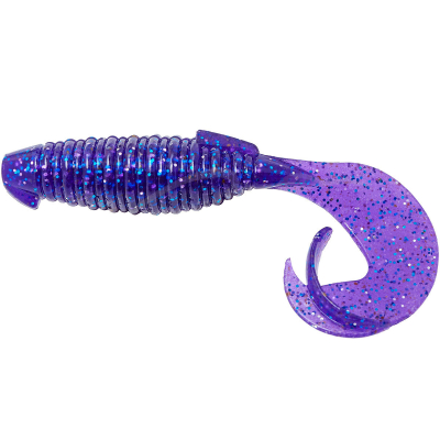 Силиконовая приманка Keitech Flapper Grub 4" цв. EA#04 Violet