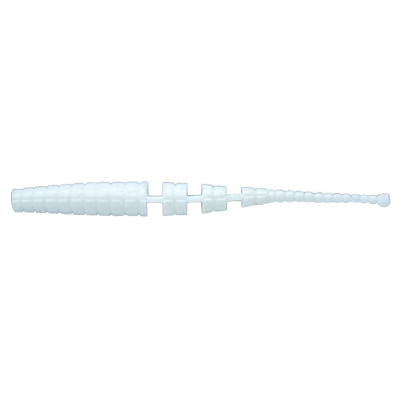 Силиконовая приманка Yaman Pro Dasty 0,9" цвет #01 - White (уп.15шт)