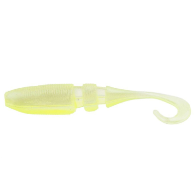 Эластичная приманка Lake Fork Sickle Tail Baby Shad цв. Chart Pearl