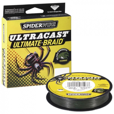 Шнур плетеный Spiderwire Ultracast Green 110m 0.28mm