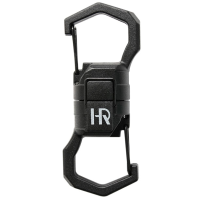 Карабин Hearty Rise Magnetic Locking Dual Carabiner HMC-2701, двойной, магнитный, цв. черный