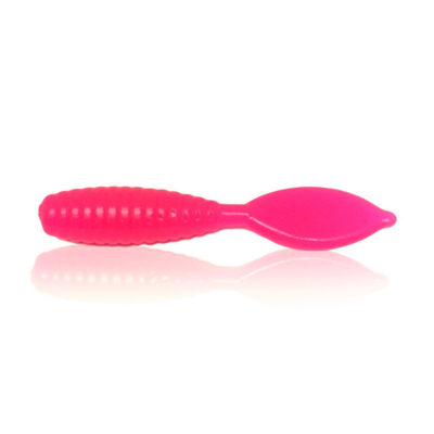 Мягкая приманка MF_pro Spade Tail 1.5" - 3,81см. Креветка Pink - розовый