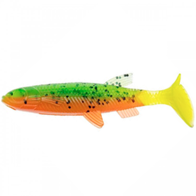 Силиконовая приманка Helios Nelma 3.15"/8 см Pepper Green & Orange LT 6шт. (HS-26-032)