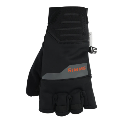 Митенки Simms Windstopper Half-Finger Glove, Black, S