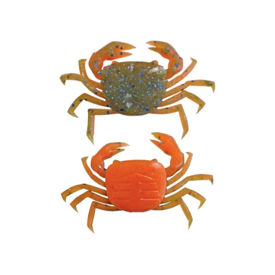 Краб съедобная резина Strike Pro Finesse Crab цв. red claw