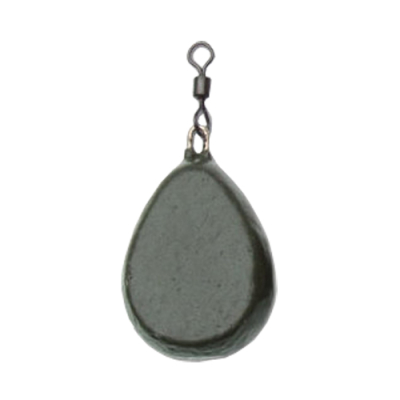 Грузило Gardner Flat Pear Bomb 3.5oz (99g) GREEN ZFPB312G