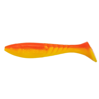 Силиконовая приманка Helios Slash 2,64"/6,7 см Orange & Yellow 10шт. (HS-19-015)