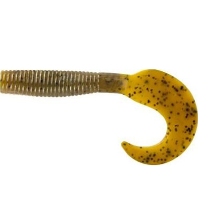 Мягкая приманка Allvega Flutter Tail Grub 2.5см 0,5г цв. Beer w/pepper