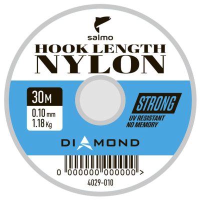 Леска монофильная Salmo Diamond Hook Length Nylon 030/017