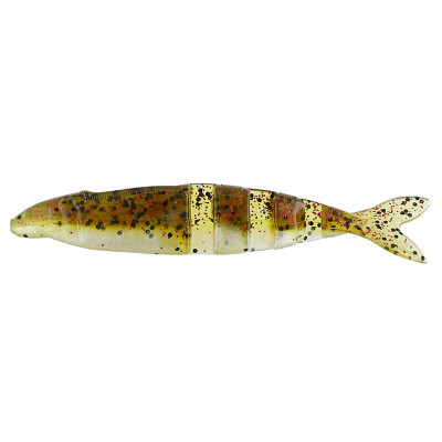 Эластичная приманка Lake Fork Live Magic Shad 4.5" цв. WlmnRd/P