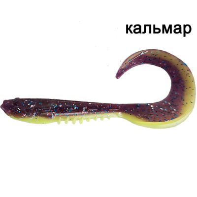 Силиконовая приманка Crazy Fish King Tail 2.5" 27-65-41d-6 кальмар цв. 41D
