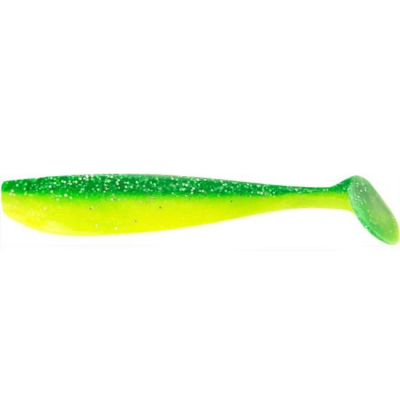 Мягкая приманка Allvega Tail Shaker 10см 6,5г (7шт.) цвет Salad green silver flake