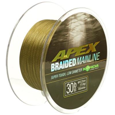 Шнур Korda Apex Braided Mainline 450м 30lb APEXF30