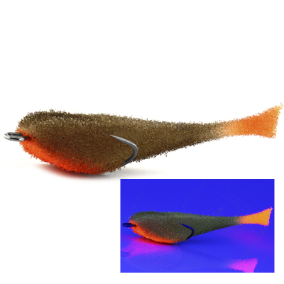 Мормыш Классическая Поролоновая рыбка с открытым двойником 12 см, цв. 42 (PFC12-42)