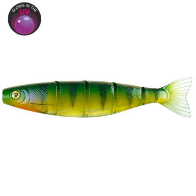 Силиконовая приманка Fox Rage Pro Shad Jointed 9"/23cm цв. UV Stickleback (NPS046)