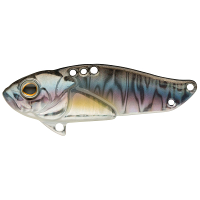 Блесна-Цикада Strike Pro Cyber Vibe 55, 55 мм, 17 гр, цвет: Rainbow Ghost Wakasagi (JG-005D#A210-SB)