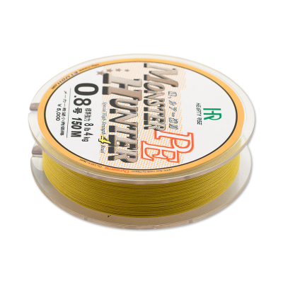 Шнур PE Hearty Rise Monster Hunter Желтый #2