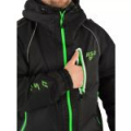 Костюм мужской демисезонный ХСН "Wild river" -10, hardguard, черный (зеленые молнии) (56-58/182)